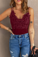 Load image into Gallery viewer, Lace Double Spaghetti Strap Cami Top
