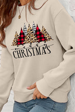 Load image into Gallery viewer, CHRISTMAS Graphic Round Neck Sweatshirt