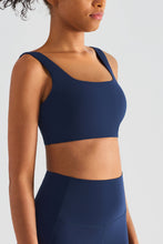 Load image into Gallery viewer, Square Neck Sports Bra