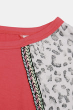 Load image into Gallery viewer, Pattern Block Baseball Style Top DIBS BASEBALL