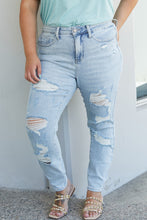 Load image into Gallery viewer, Judy Blue Shannon Full Size Destroyed Tummy Control Skinny Jeans