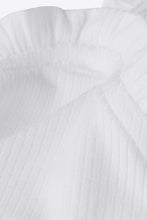 Load image into Gallery viewer, Ribbed Ruffle Trim Sleeveless Bodysuit