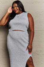 Load image into Gallery viewer, Sew In Love She's All That Fitted Two-Piece Skirt Set