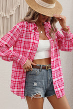 Load image into Gallery viewer, Plaid Lantern Sleeve Shirt