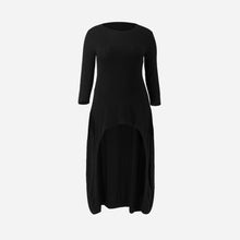 Load image into Gallery viewer, Full Size Shark-Bite Hem T-Shirt Dress