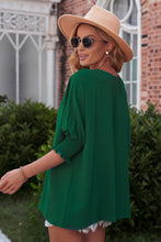 Load image into Gallery viewer, Pretty Blouse Dolman Style Smocked Cuff Detail