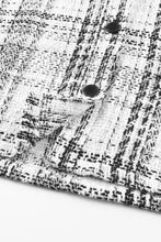 Load image into Gallery viewer, Plaid Pocketed Long Sleeve Shirt Jacket