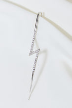 Load image into Gallery viewer, GNJ MANUFACTURING Cubic Zirconia Lightning Cuff Earring