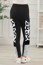 Load image into Gallery viewer, Girls Leopard Patch Leggings
