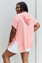 Load image into Gallery viewer, HEYSON Laid Back Full Size Hooded Poncho Top