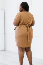 Load image into Gallery viewer, Zenana Smooth Talker Full Size Tie-Waist Dress