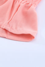 Load image into Gallery viewer, Pink Puff Sleeve Ruffled Off Shoulder Blouse