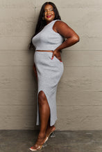 Load image into Gallery viewer, Sew In Love She's All That Fitted Two-Piece Skirt Set