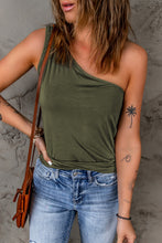 Load image into Gallery viewer, One-Shoulder Tank Top