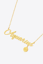 Load image into Gallery viewer, Constellation Pendant Zircon Necklace