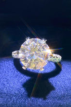 Load image into Gallery viewer, Forever Love Side Stone 5 Carat Moissanite Ring