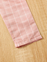 Load image into Gallery viewer, Plaid Double-Breasted Blazer, Cami, and Shorts Set