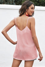 Load image into Gallery viewer, Adjustable Lace Straps Buttons Tank