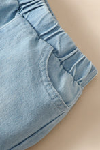 Load image into Gallery viewer, Baby Girl Frayed Hem Flare Leg Jeans