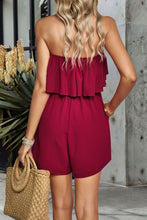 Load image into Gallery viewer, Layered Smocked Strapless Romper