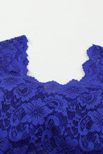 Load image into Gallery viewer, Ruched Sweetheart Neck Lace Bodysuit
