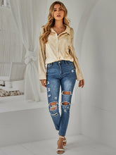 Load image into Gallery viewer, Checkered Curved Hem Shirt