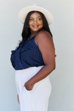 Load image into Gallery viewer, ODDI Full Size Tiny Heart Printed Cami Top