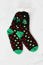 Load image into Gallery viewer, Christmas Two-Pair Fleece Knit Socks