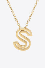 Load image into Gallery viewer, K to T Letter Pendant Necklace DIBS K-T