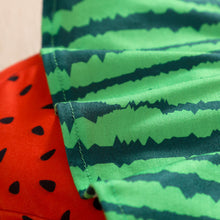Load image into Gallery viewer, Baby Girl Watermelon Print Bow Cropped Top and Skort Set