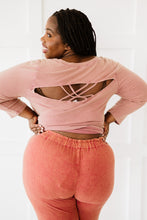 Load image into Gallery viewer, White Birch Hey Babe Full Size Lattice Detail Top