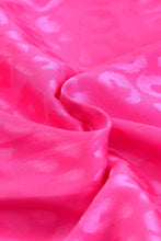 Load image into Gallery viewer, Leopard Tie Belt Tiered Dress