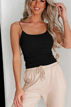Load image into Gallery viewer, Ribbed Scoop Neck Cami