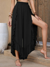 Load image into Gallery viewer, Ruffle Trim Long Pants