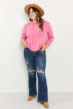 Load image into Gallery viewer, Andree by Unit Live Simply Full Size Shoulder Detail Knit Hoodie