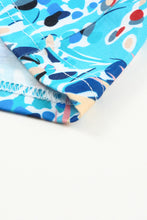 Load image into Gallery viewer, Printed Flutter Sleeve V-Neck Top cf