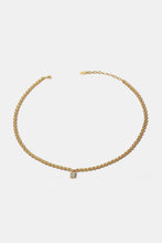 Load image into Gallery viewer, Inlaid Rhinestone Pendant Necklace