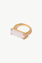 Load image into Gallery viewer, 18K Gold-Plated Natural Stone Ring