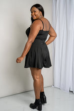 Load image into Gallery viewer, White Birch Full Size Adjustable Strap Pleated Romper