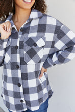 Load image into Gallery viewer, Zenana Harvest Season Full Size Plaid Shacket