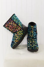 Load image into Gallery viewer, Forever Link Dazzle Me Multicolor Sequin Snow Booties