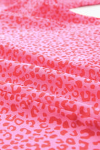 Load image into Gallery viewer, Leopard Smocked Flounce Sleeve Blouse