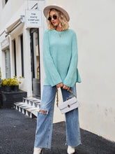 Load image into Gallery viewer, Raglan Sleeve Waffle Knit Sweater