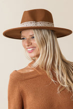 Load image into Gallery viewer, Justin Taylor Geometric Fedora