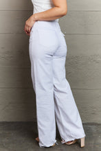 Load image into Gallery viewer, RISEN High Waist Wide Leg Jeans in White