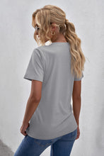 Load image into Gallery viewer, FAITH OVER FEAR Graphic Round Neck Tee