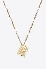 Load image into Gallery viewer, K to T Letter Pendant Necklace DIBS K-T