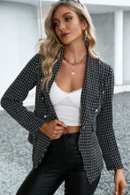 Load image into Gallery viewer, White Plaid Please Blazer DIBS PLAID