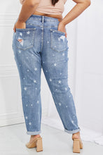 Load image into Gallery viewer, Judy Blue Sarah Full Size Star Pattern Boyfriend Jeans