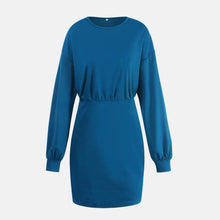 Load image into Gallery viewer, Drop Shoulder Pencil Hem Dress